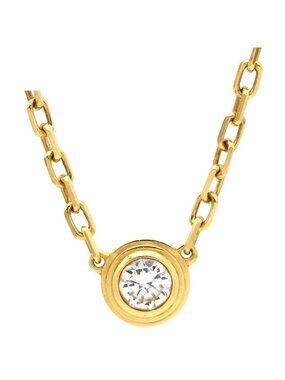 Cartier Necklace Damour SM Yellow Gold 18k Diamond Small Model